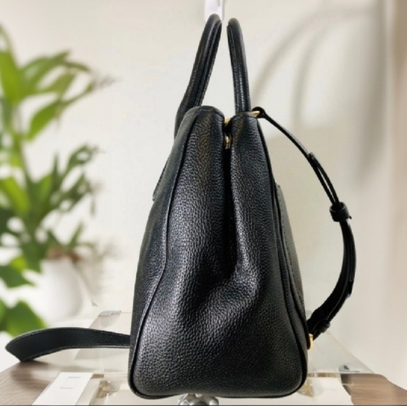 NWT Marc Jacobs Black Pebble Leather Empire City Tote Bag - Picture 2 of 10